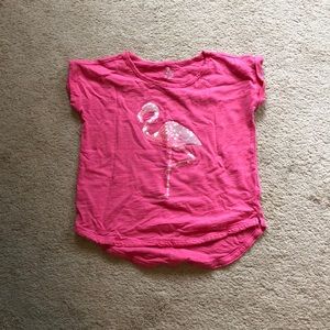 Girls shot sleeve top